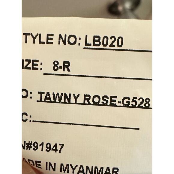 AFTER SIX Tawny Rose Pink Velvet Cowl Midi Strappy Tie-Back Dress - LB020 - Sz 8 - Picture 5 of 5